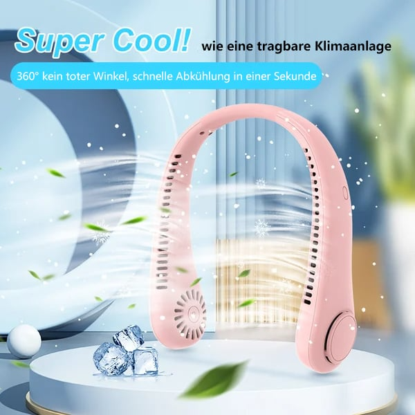 Portable Bladeless Headphone Neck Fan