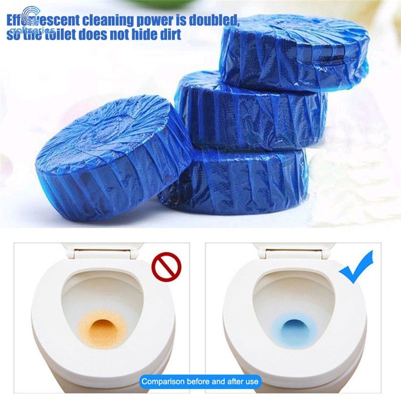 10 Pcs Toilet Bowl Cleaning Tablets