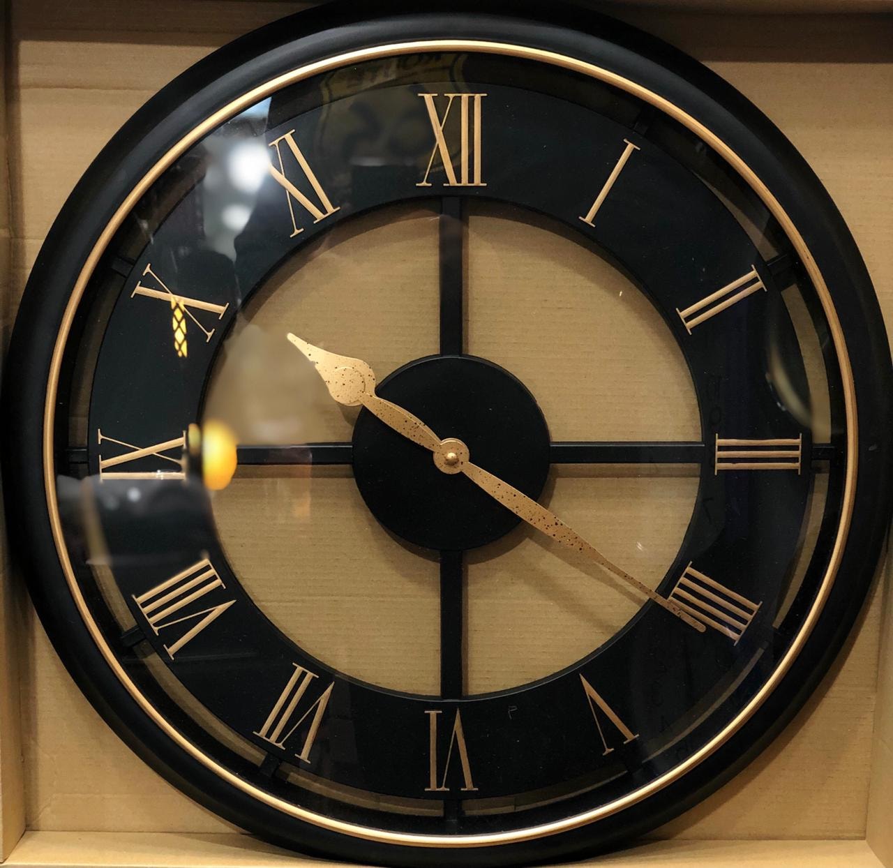 Black Foster Clock