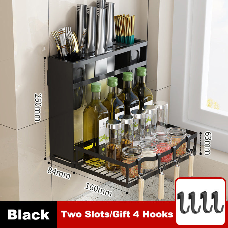 Kitchen Seasoning Storage Rack Foldable