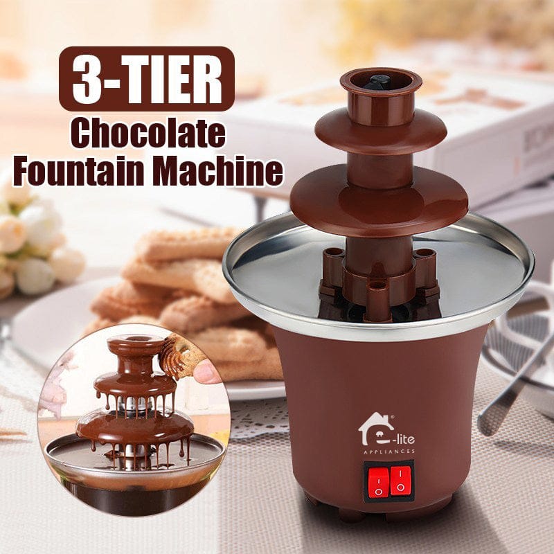 3-TIER Mini Chocolate Fountain