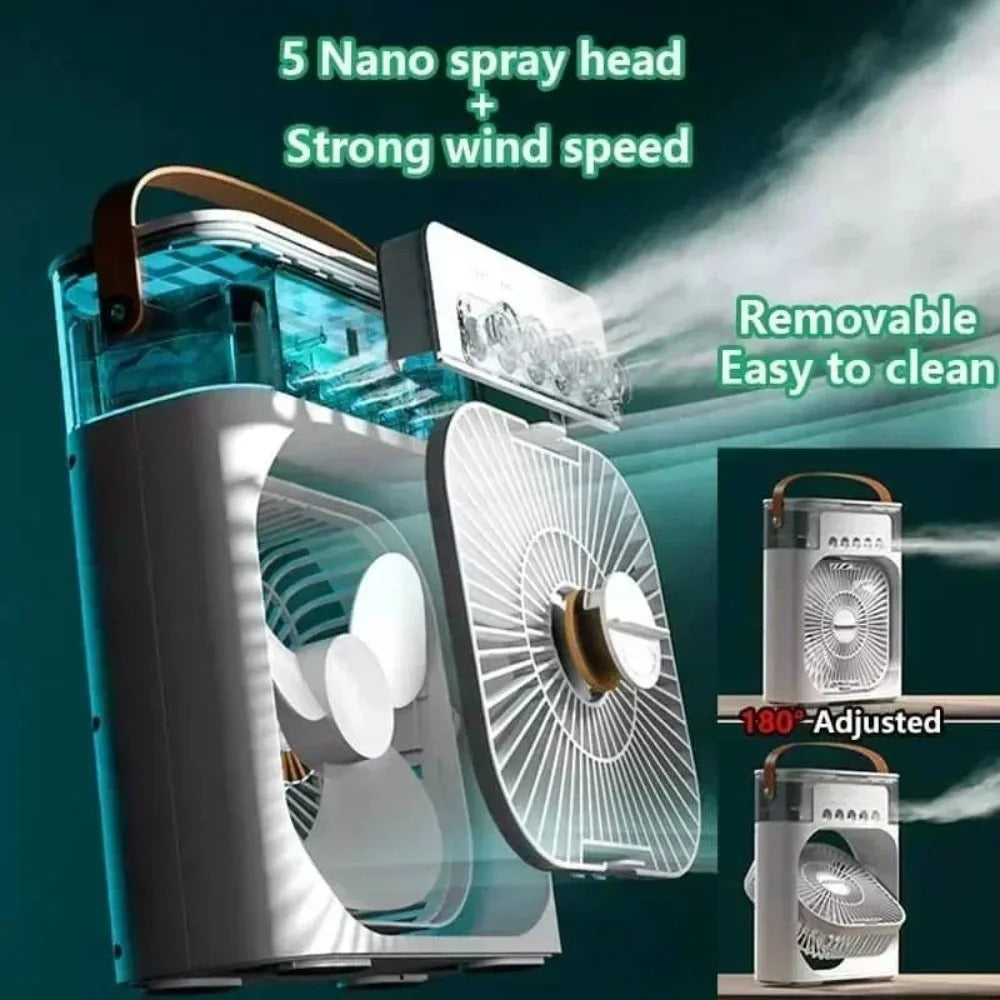 Portable 3 In 1 Fan Air Conditioner