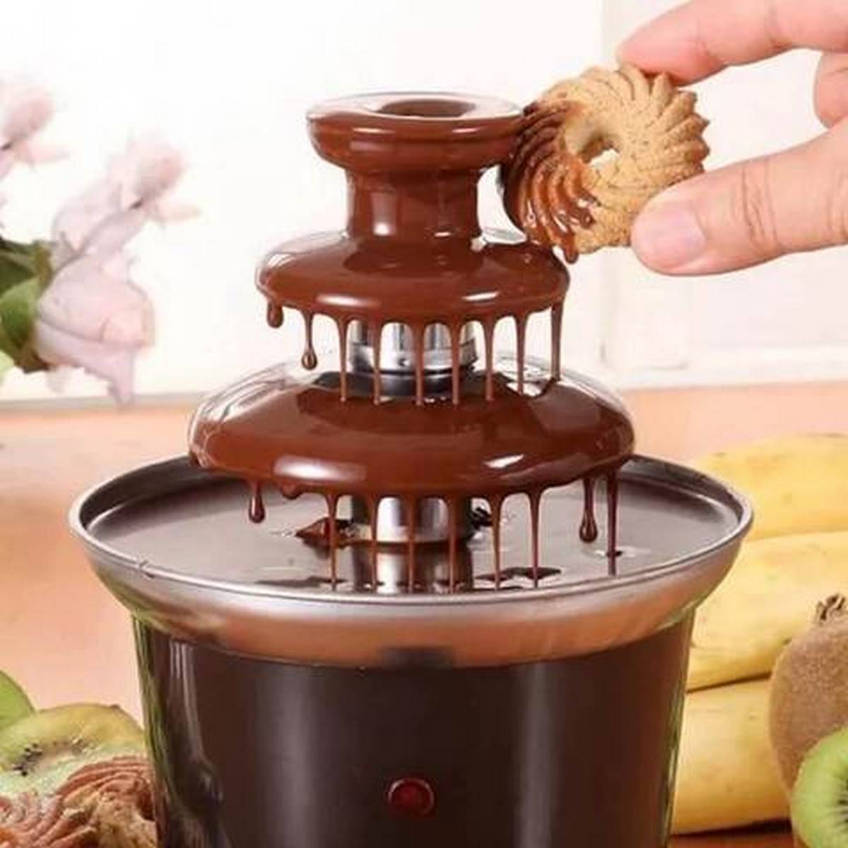 3-TIER Mini Chocolate Fountain