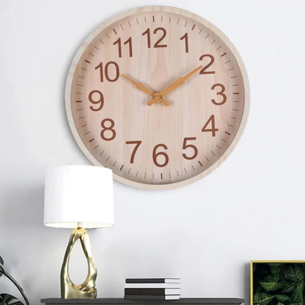 Oak Wall Clock