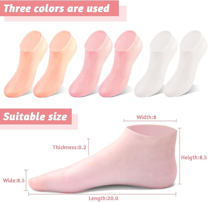 Silicone Socks Pairs