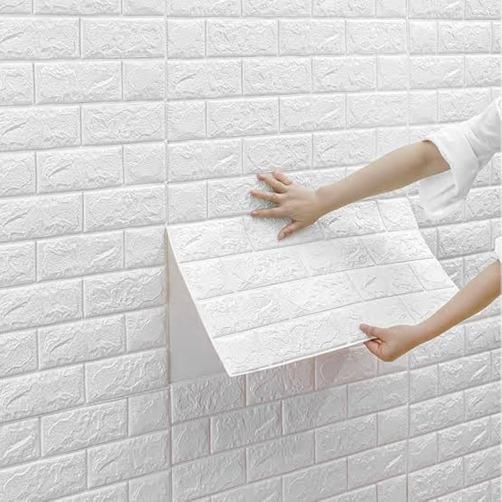 3D Wall Brick Sheet (70×77 Cm)