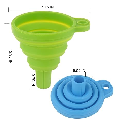 Collapsible Silicone Funnel