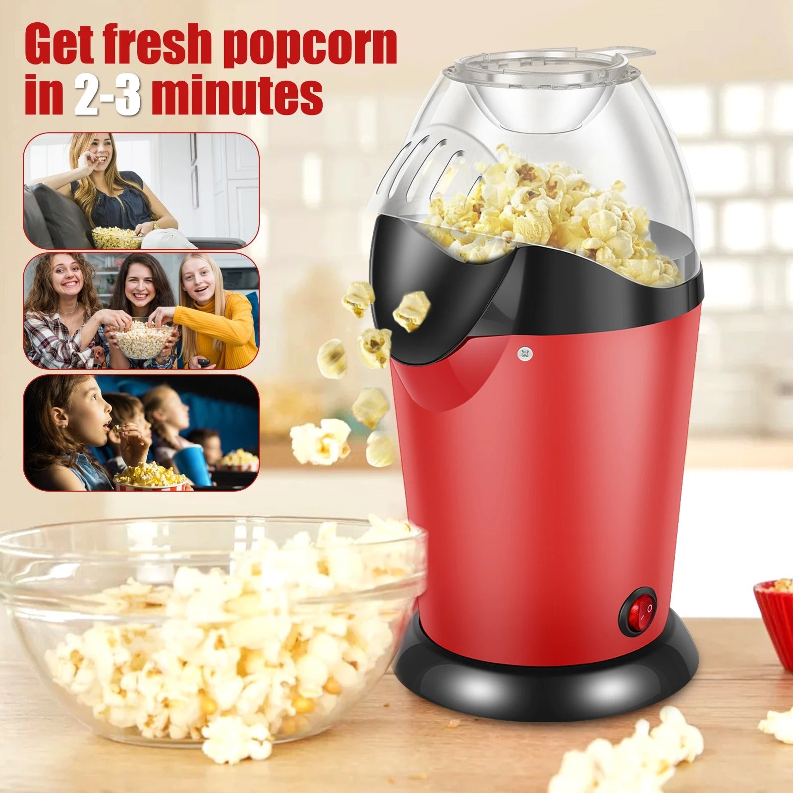 Mini Popcorn Electric Machine