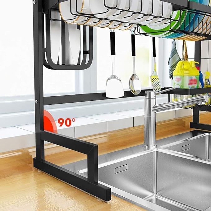 Kitchen Dish Drying Rack Over Sink