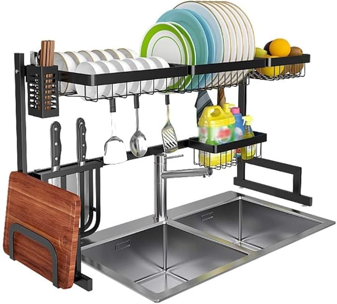 Kitchen Dish Drying Rack Over Sink