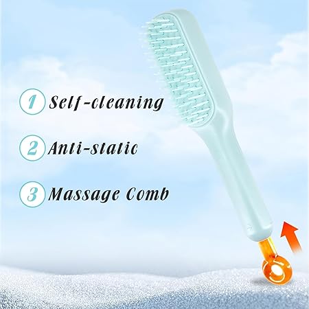 Self Cleaning Hair Brush