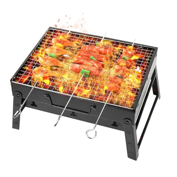 Portable & Foldable BBQ Grill Space Saver