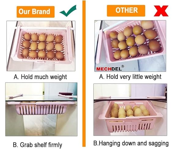 Expandable Fridge Storage Basket