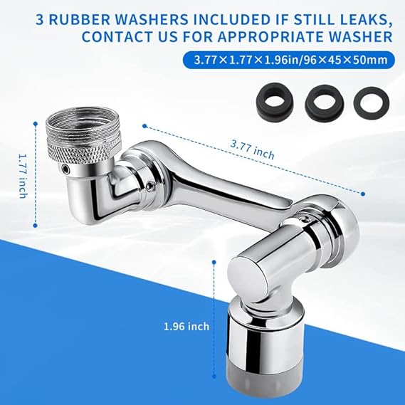 Universal Splash Filter Faucet Rotating