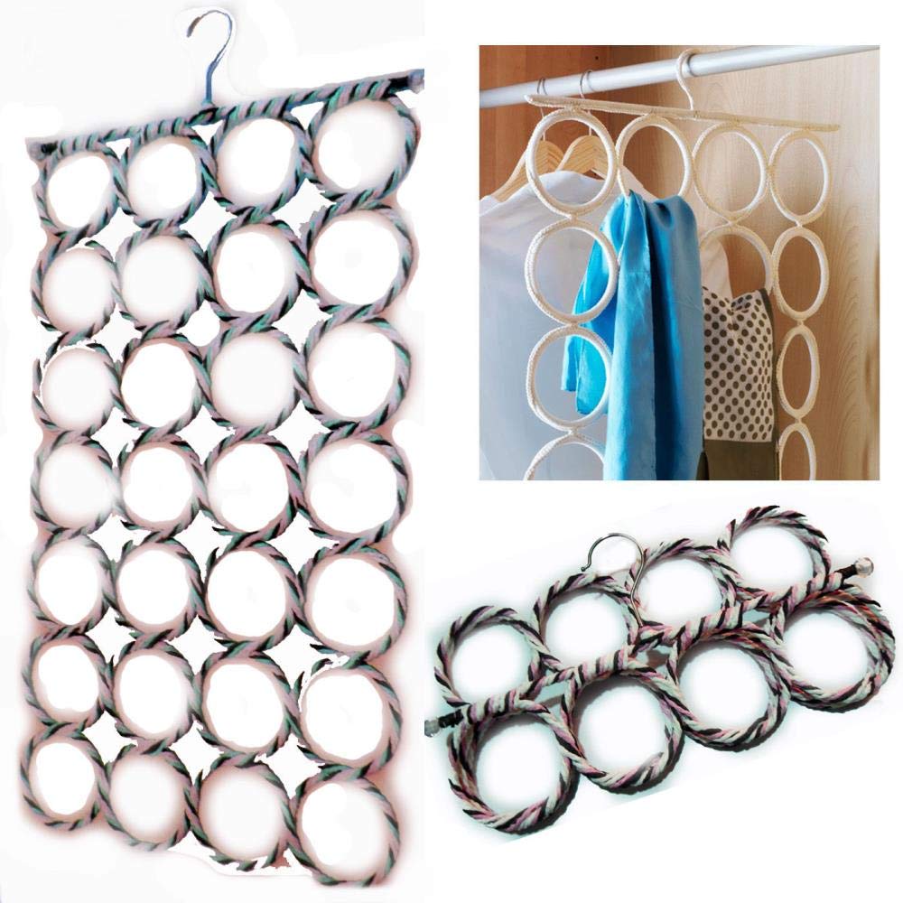 28 Holes Scarf Hanger