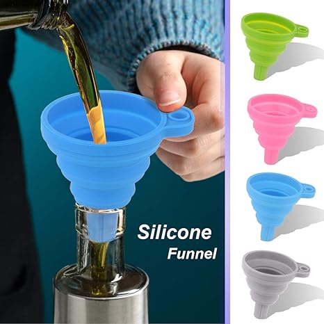 Collapsible Silicone Funnel