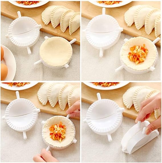 3 Pcs Dough Press Dumpling Mold