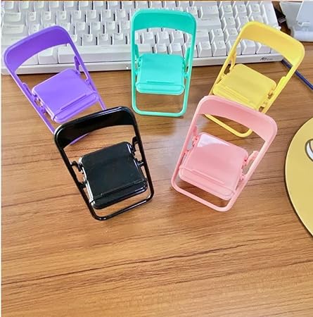 5 Pieces Mini Chair Mobile Stand