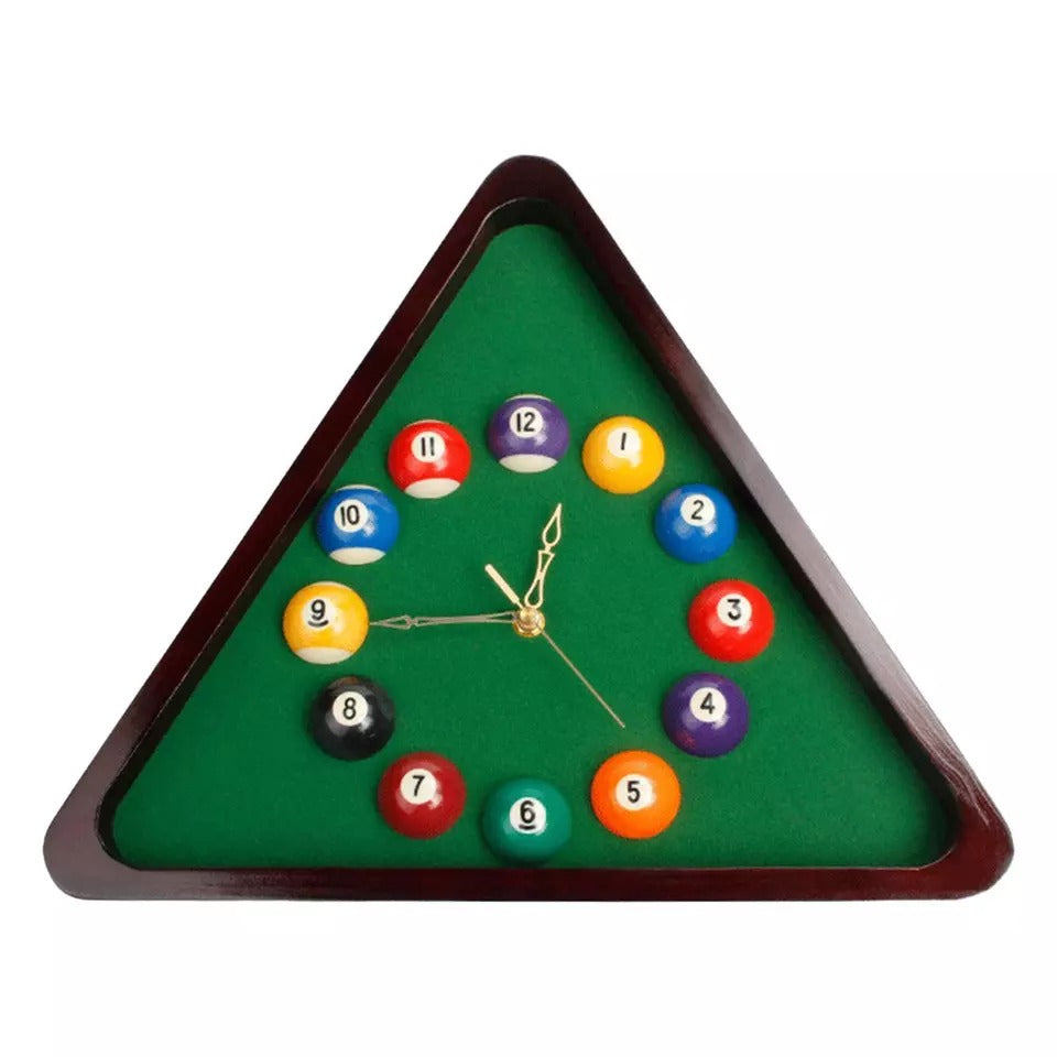 Billiards Design Clock