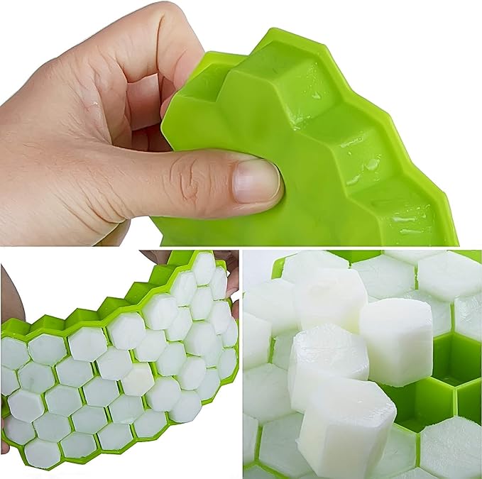 Silicone Honeycomb Ice Mold Tray