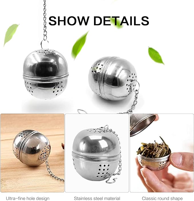 Spice & Tea Filter Ball Stainless Steel