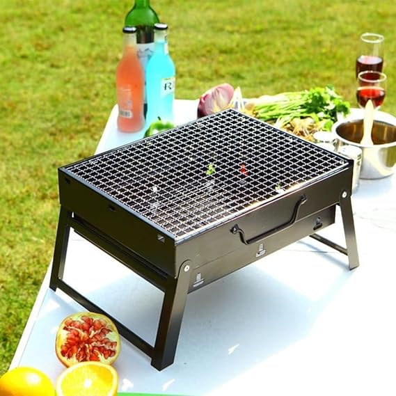 Portable & Foldable BBQ Grill Space Saver