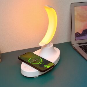 Banana Wireless Charger New Adjustable Colorful Romance Lighting