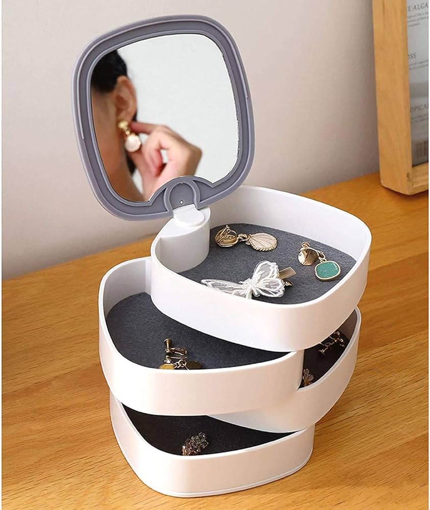 360° Rotatable Jewellery Organizer