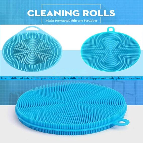 Silicon Dish Washing Scrubber Pad