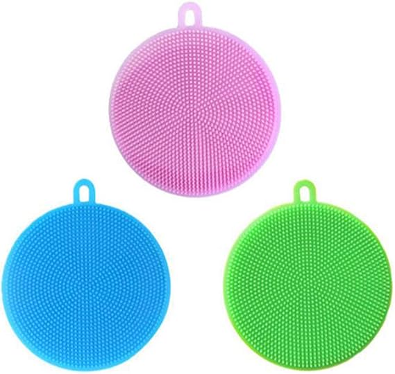 Silicon Dish Washing Scrubber Pad