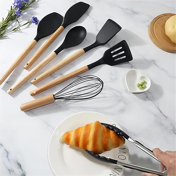 12-Piece Silicone Kitchen Utensil Set