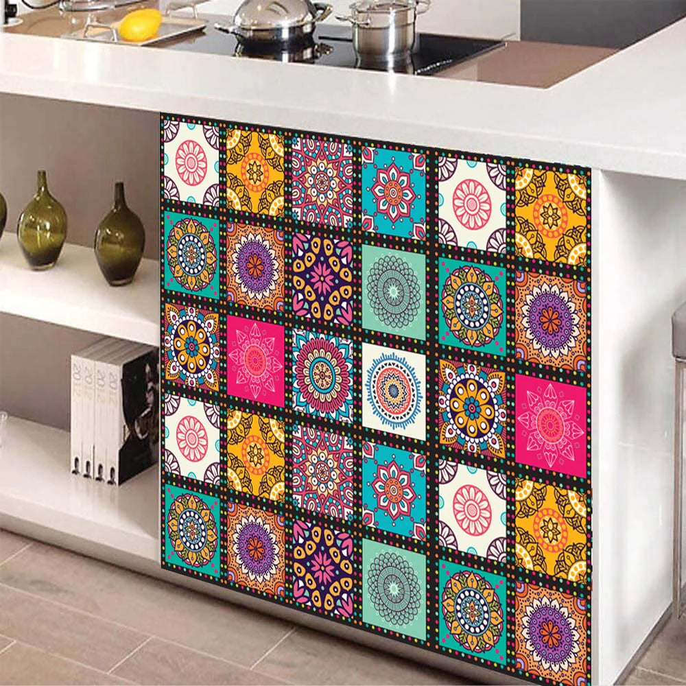 12Pcs Home Decor Tile Stickers