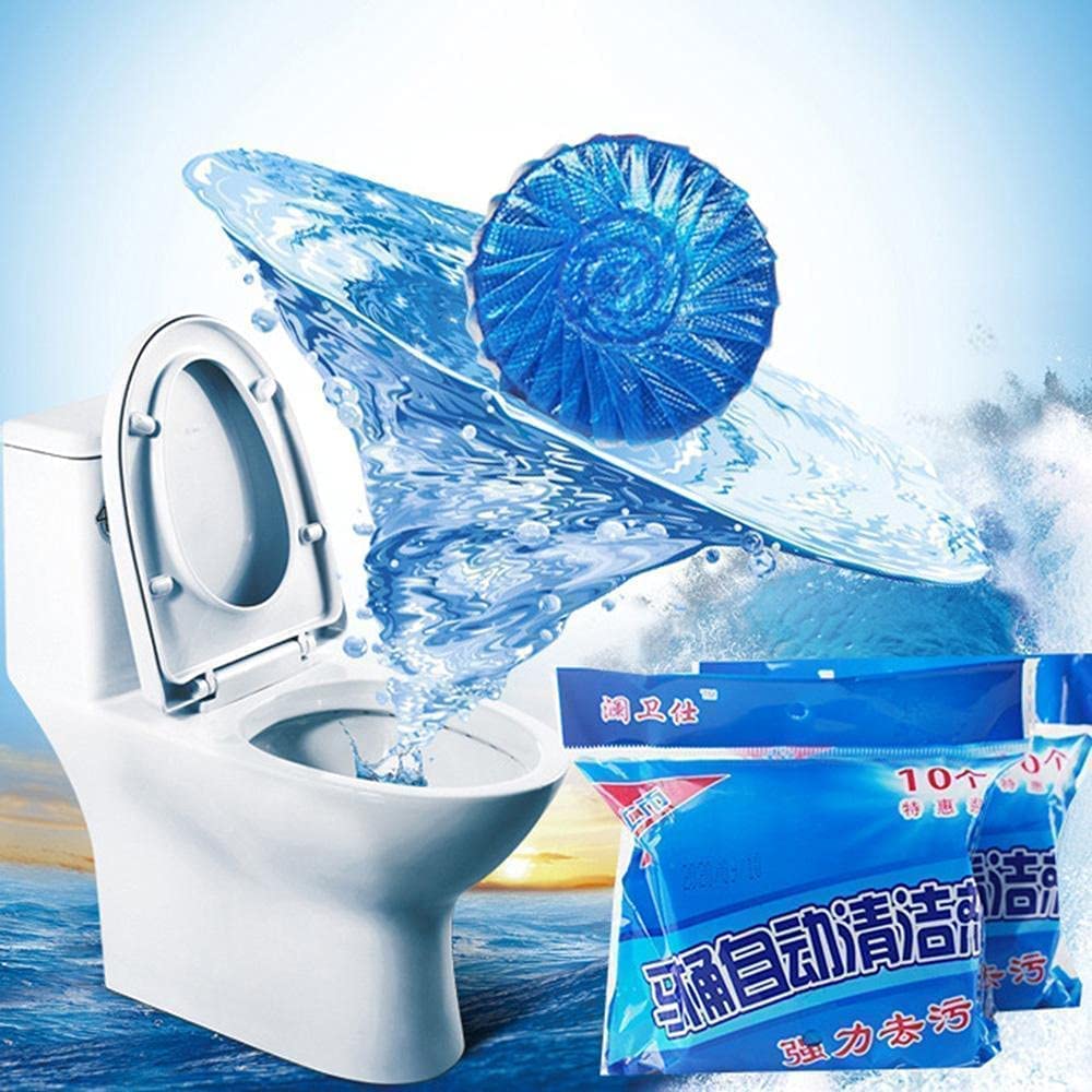 10 Pcs Toilet Bowl Cleaning Tablets