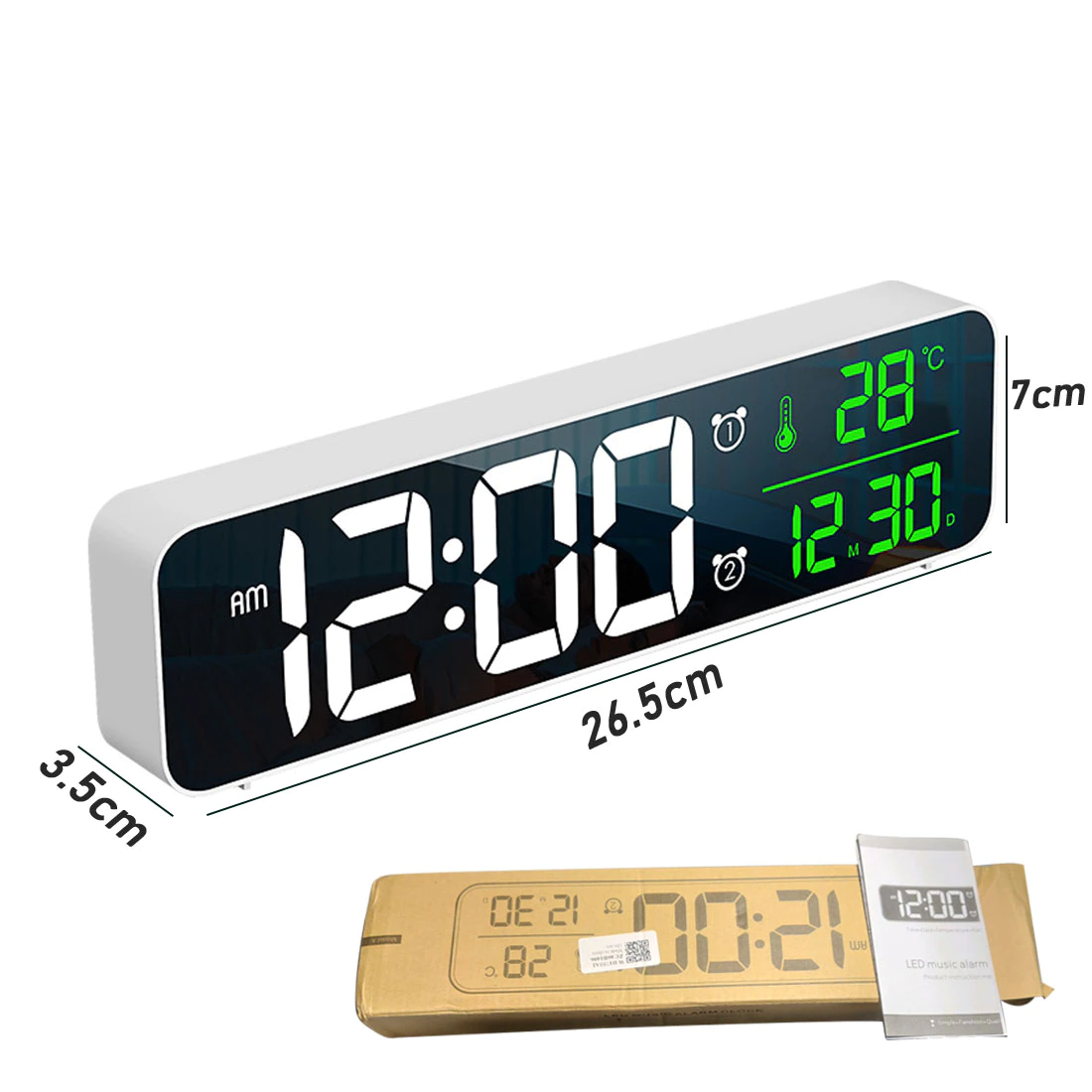 Frakin Digital Clock