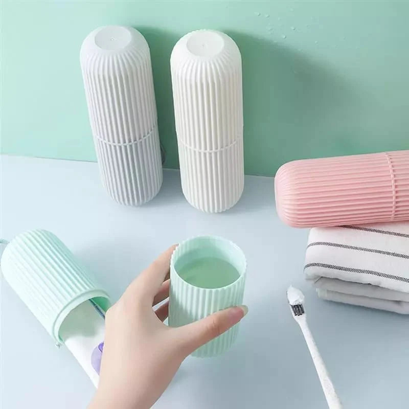 Travel Portable Toothbrush Toothpaste Holder