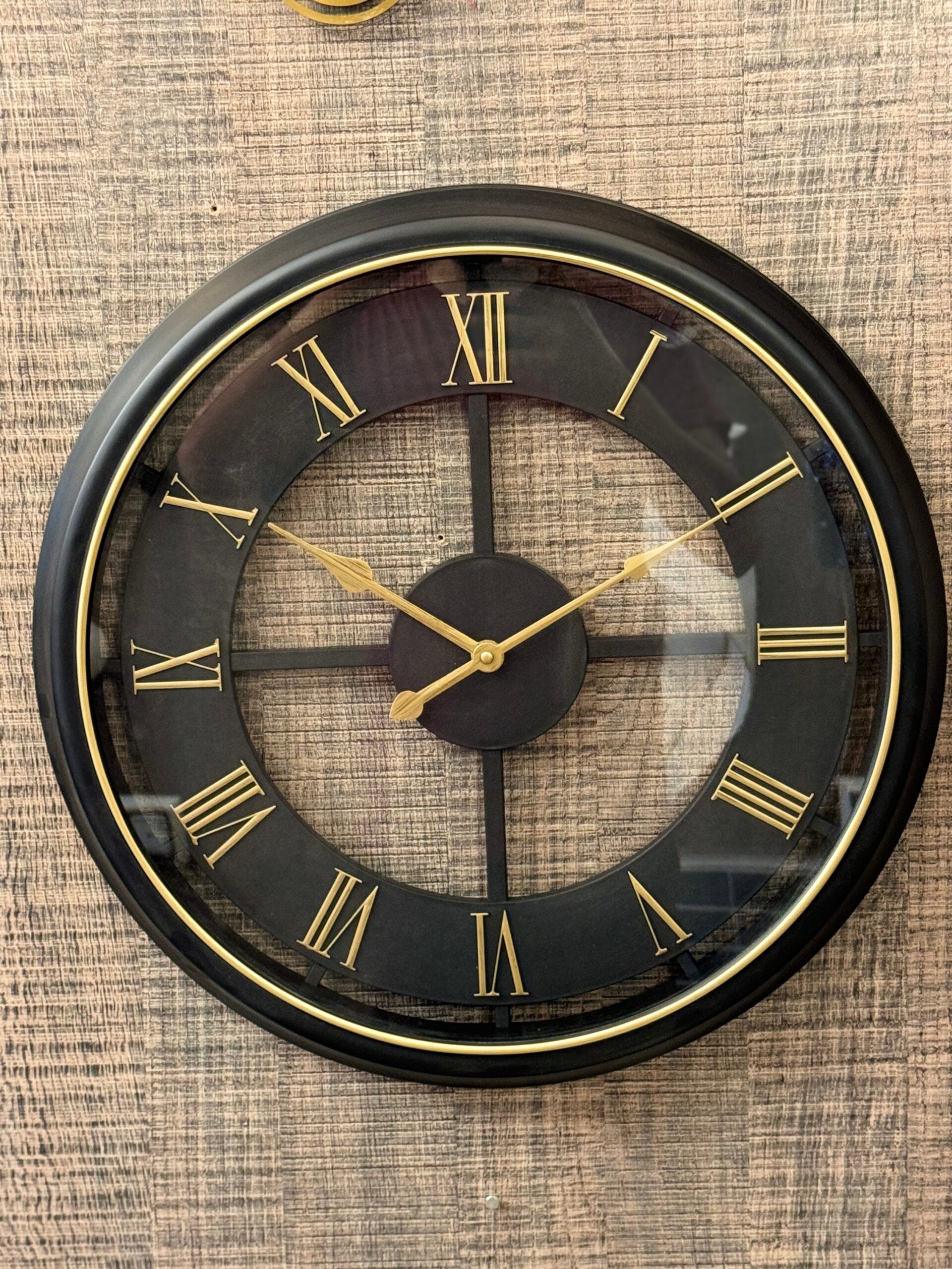 Black Foster Clock