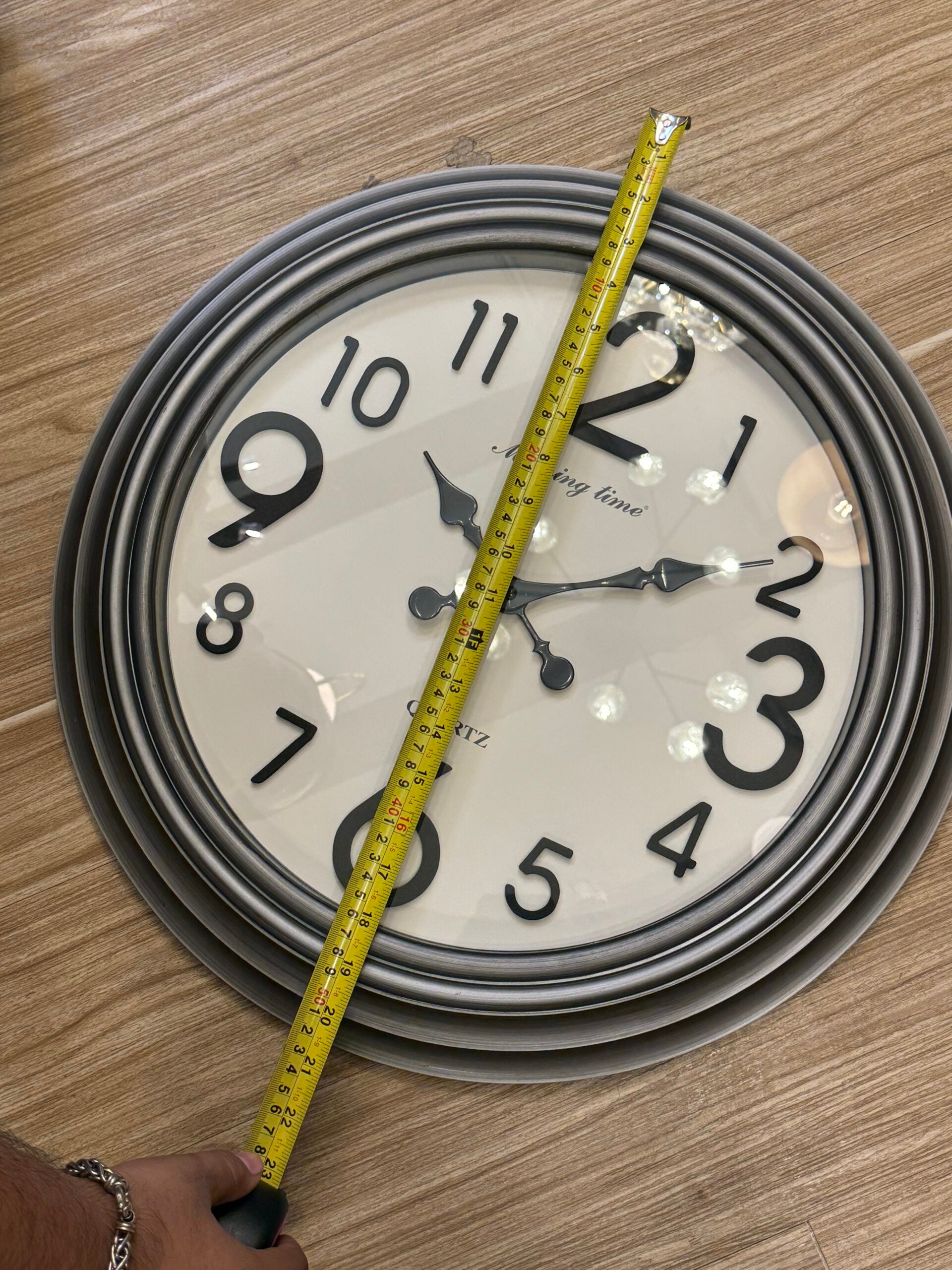 Bold Statement Clock