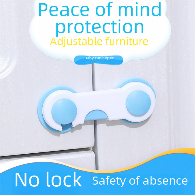 BLUE Child Safety Drawer Lock Pack Of 2