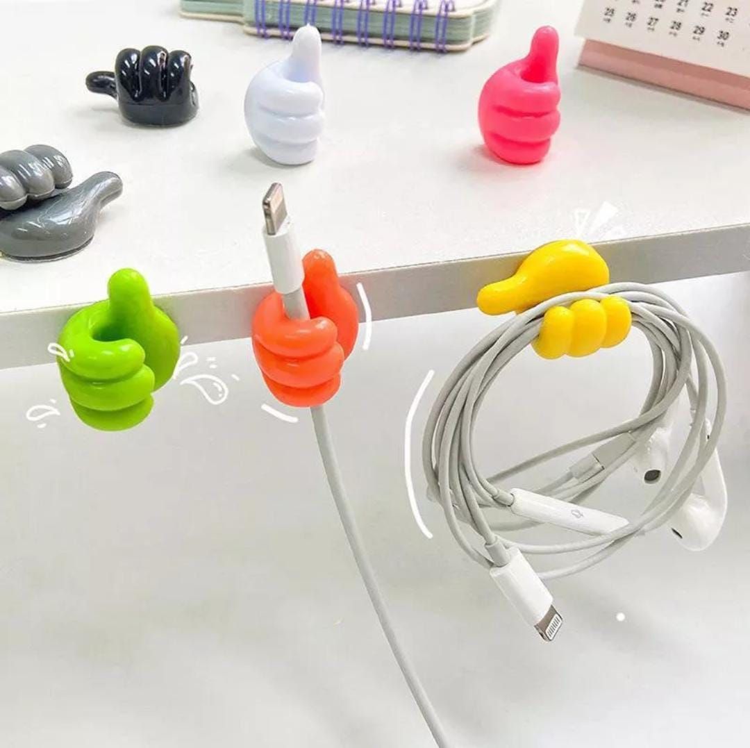 10Pcs Self-Adhesive Thumb Hook