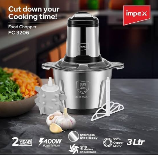 3 Litres Food Chopper