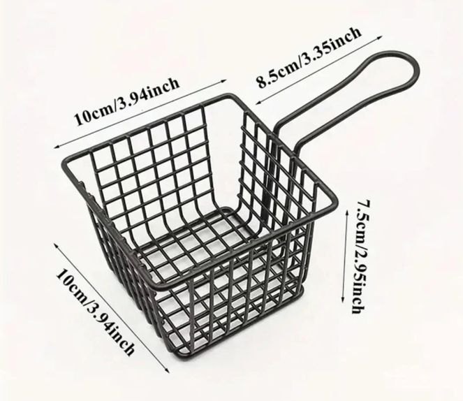 French Fries Basket -Small Cube