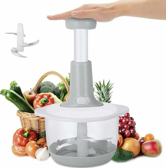 Hand Press Food Chopper 1.5