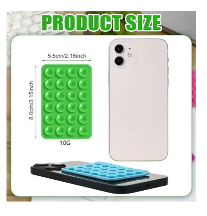 24 Silicone Strong Double-sided Suction Cup Anti SlipSilicone Suction Cups For Mobile Phones