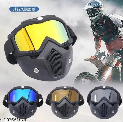 Bike Protection Mask - Wear with Glasses 🕶