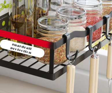 Kitchen Seasoning Storage Rack Foldable