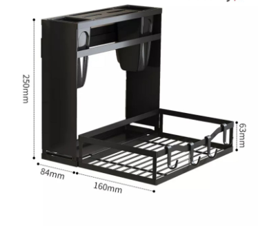 Kitchen Seasoning Storage Rack Foldable