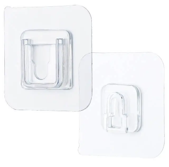 1 Pair Double-Sided Adhesive Hooks