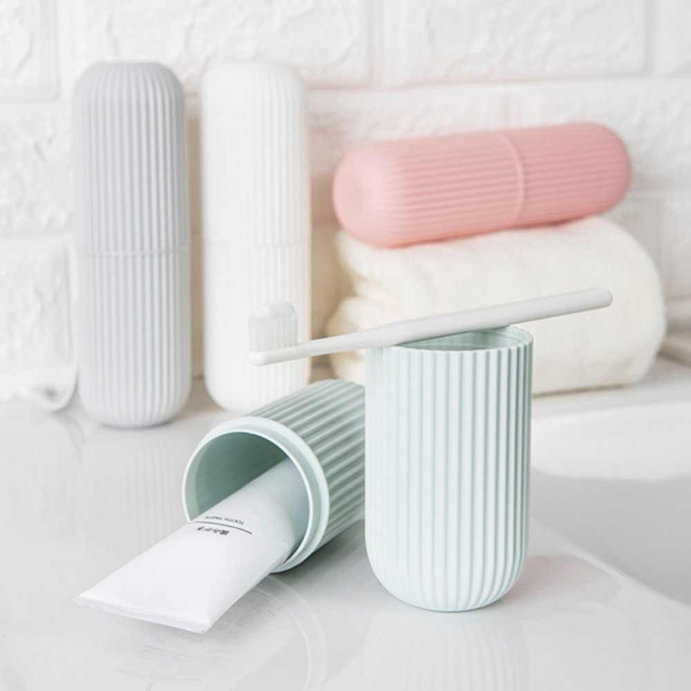 Travel Portable Toothbrush Toothpaste Holder