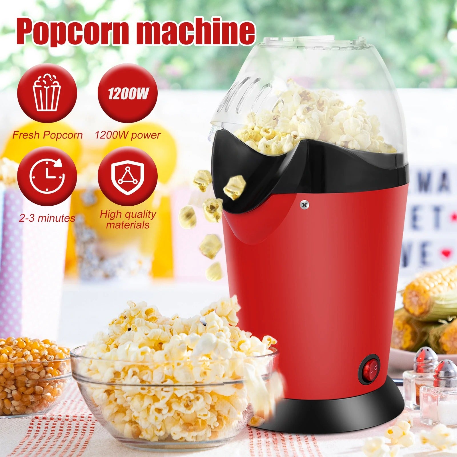 Mini Popcorn Electric Machine