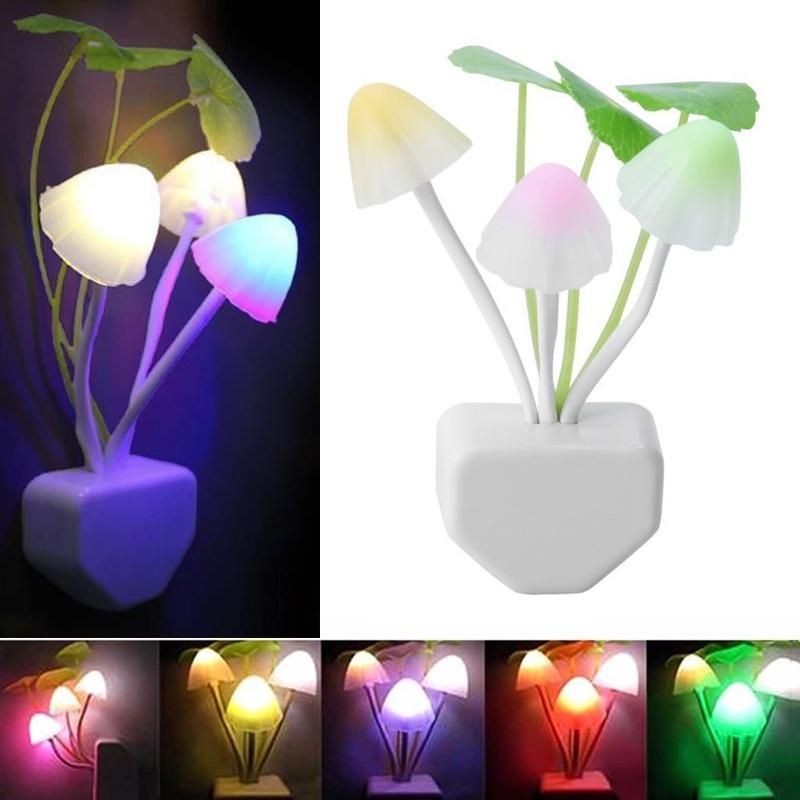 LED Mushroom Night Light